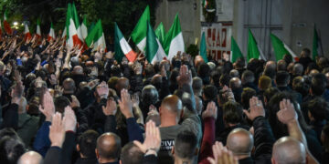 A Milano concluso il corteo per Ramelli con saluti romani
