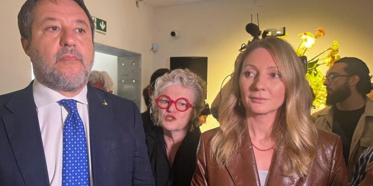 Salvini al Padiglione russo, ‘la mia speranza è che la diplomazia chiuda il conflitto’