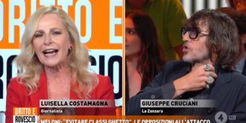 Scontro Costamagna-Cruciani sul decreto Scuola: “Propaganda razzista”, “Non dire minch….”