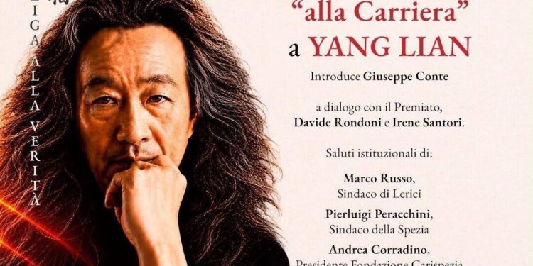 Il Premio ‘LericiPea’ alla Carriera a Yang Lian, voce autorevole poesia contemporanea internazionale